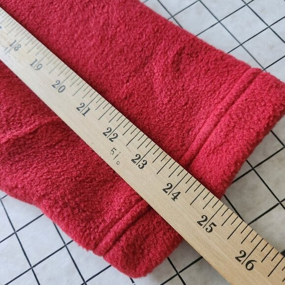 Timberland Mens Fleece Jacket Size 2X Full Zip Red Vintage 90s Y2K New w/tags - Picture 9 of 16